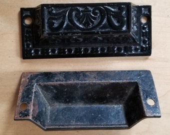 Victorian Eastlake Drawer Pulls - Set of two