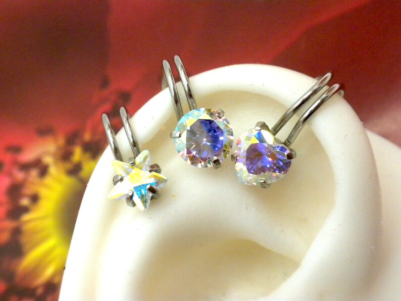 Upper Ear Cuff Clipon Earring Etsy