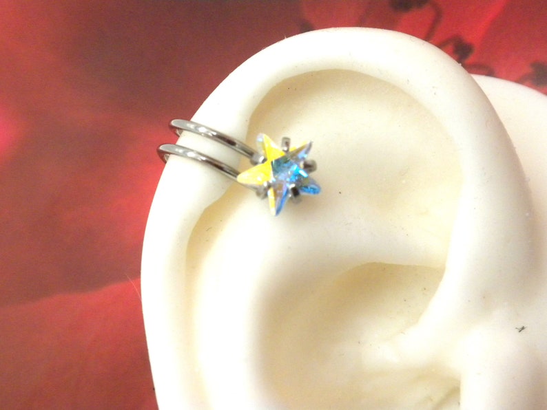 Upper Ear Cuff Clipon Earring Etsy