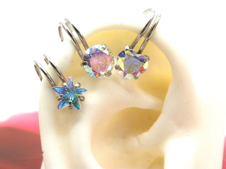 Upper Ear Cuff Clipon Earring Etsy