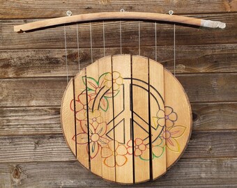 Peace Wine Chime, Double Sided