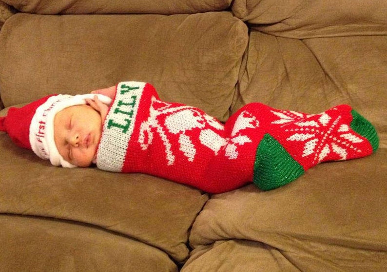 Personalized Christmas Stocking 24 inch Custom Christmas | Etsy