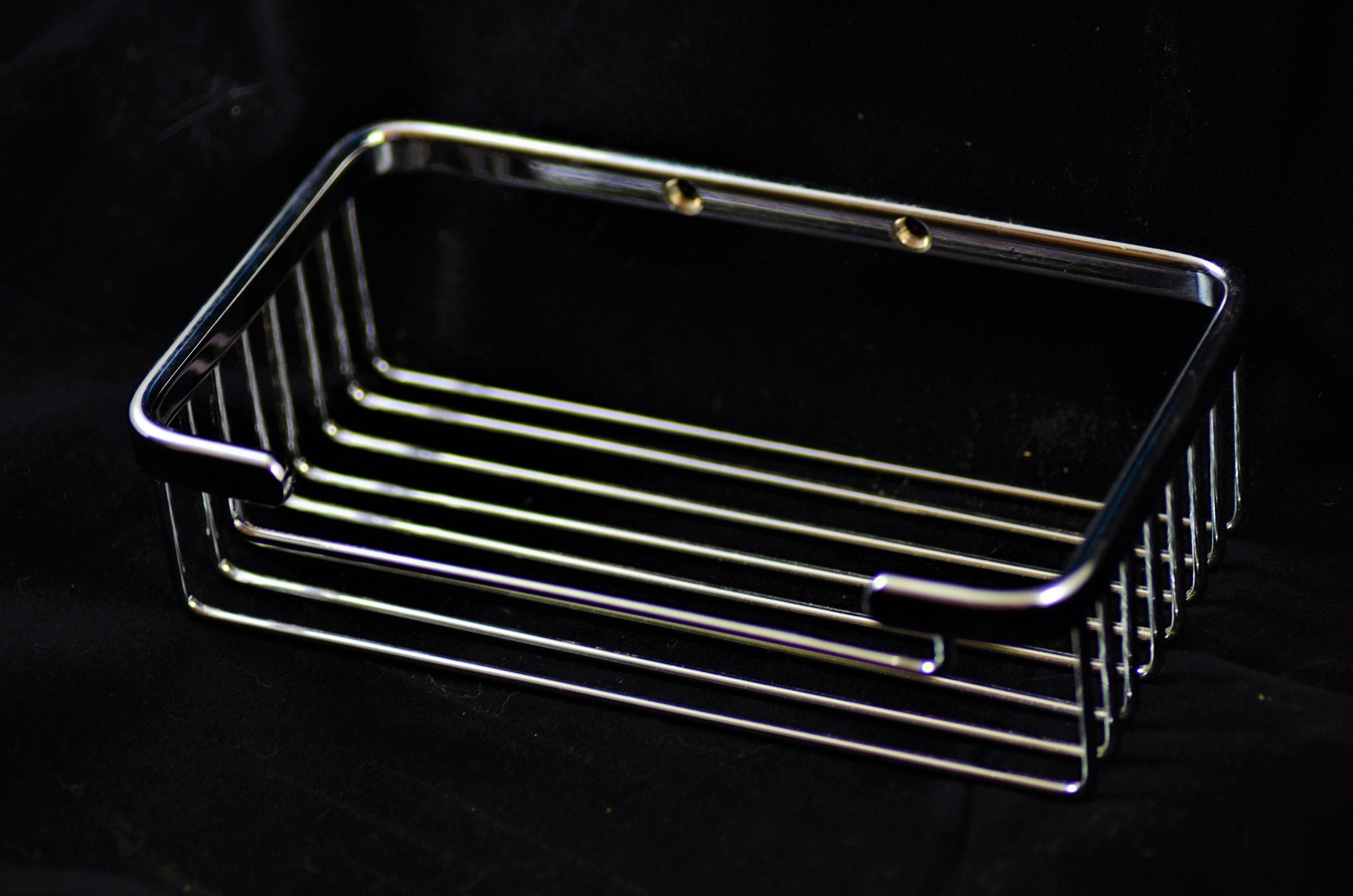 Chrome Plated Brass Soap Basket for Holding Disinfecting Wipes Etsy
