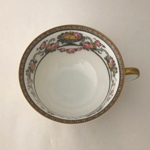 Rosenthal Della-Robbia China Tea Cup Rosenthal Group Germany, Porzellan Manufaktur Selb