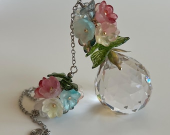 Ornements attrape-soleil goutte en cristal à facettes 30 mm, prisme de fenêtre