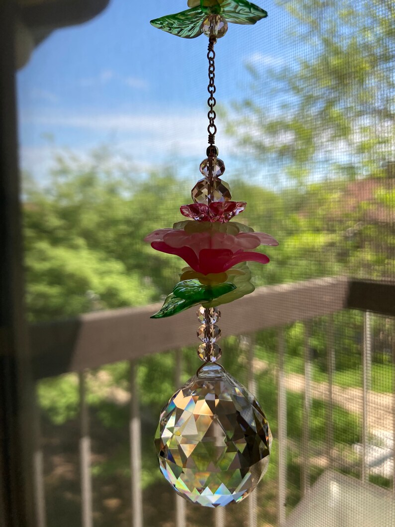 Window Prisms Window Sun Catcher Hanging Prism Drop Prism Hot Etsy