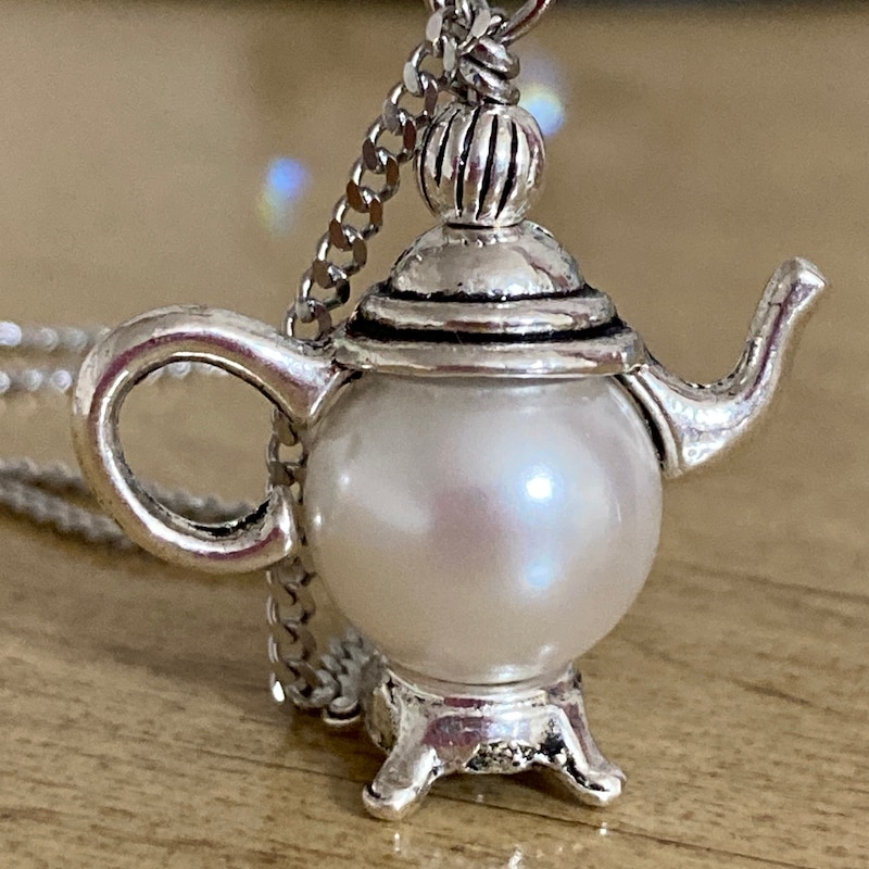 Tea Pot Chainware Teapot Necklace - Etsy