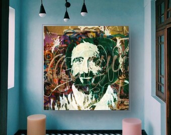 Jesus 3 - graffiti (art print)