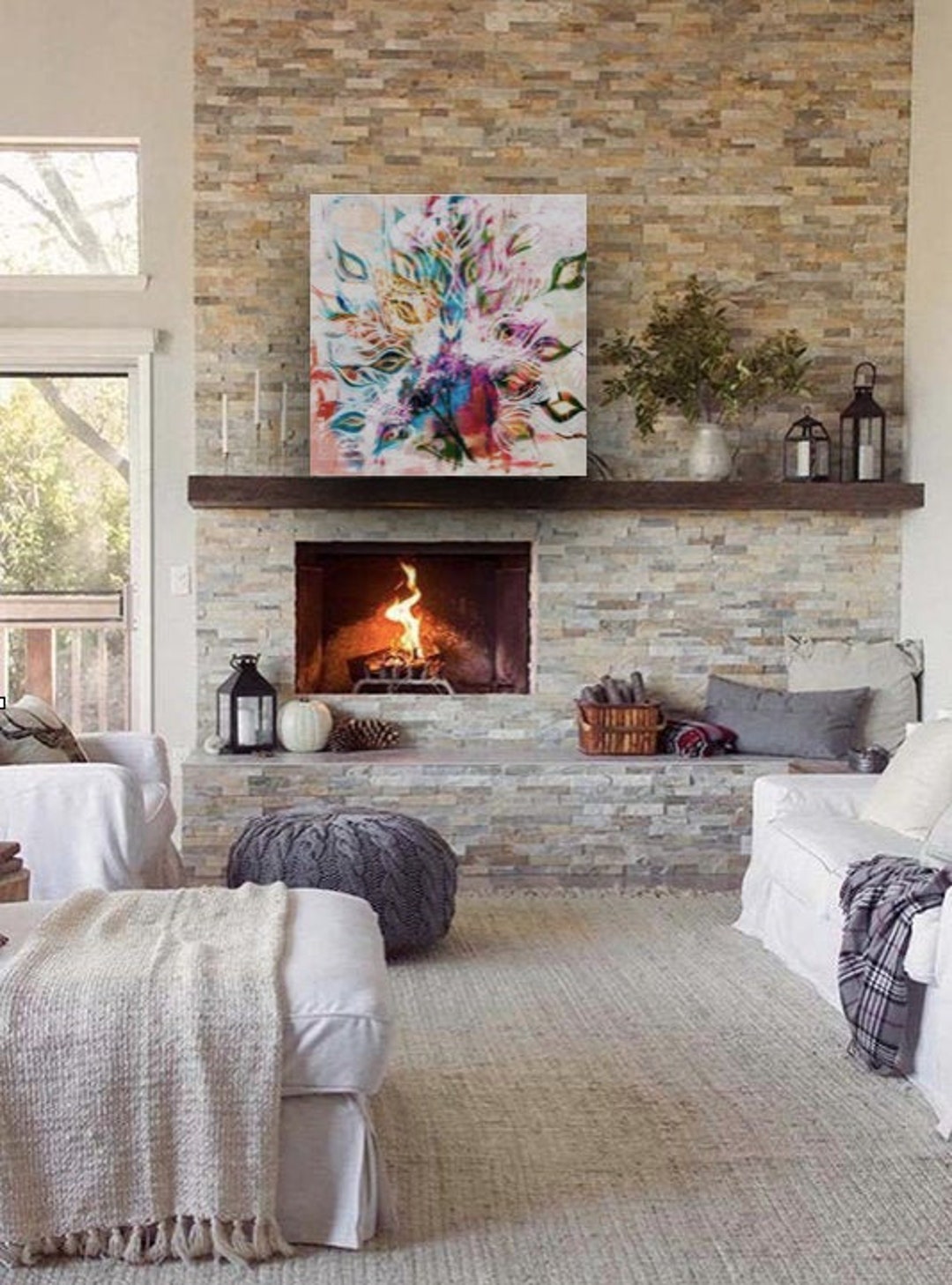 Splendor on Display - Floral (art Print) - Etsy