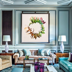 Life Cycle, Cotton (art print)