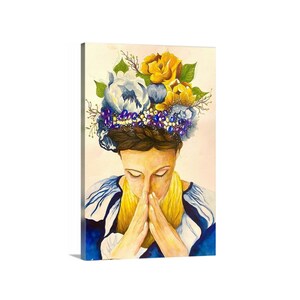 Pray for Ukraine (canvas print)