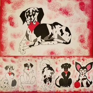 Custom Spooky Dogs