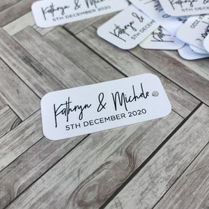 Wedding Favor Tags Printed, gift tags personalized, Swing Tags, Wedding Gift Tags, Personalised Thank You Tags, Wedding Favours