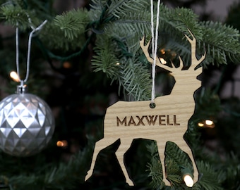 Personalised Christmas Tree Baubles | Unique Christmas Ornaments