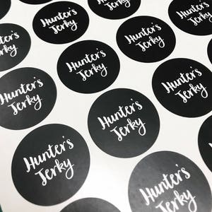 Customised round stickers for favors Personalised wedding stickers, wedding stickers, stickers, candle favors, wreath leaf stickers image 8