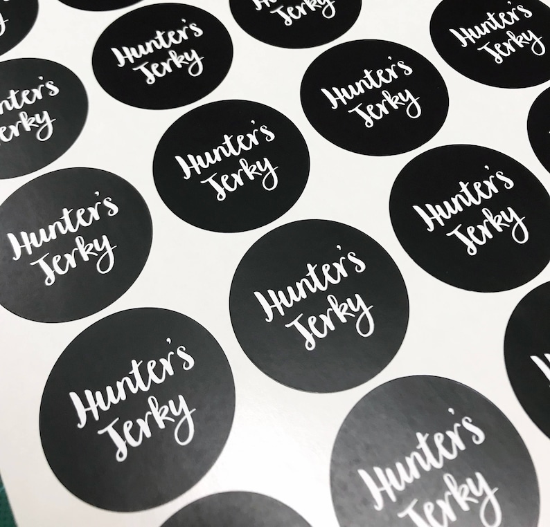 Customised round stickers for favors Personalised wedding stickers, wedding stickers, stickers, candle favors, wreath leaf stickers image 8