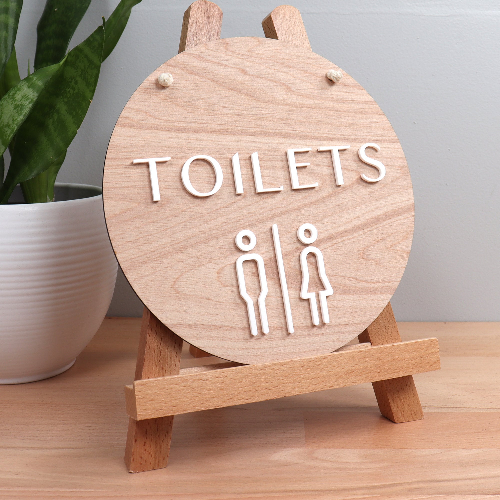 Tolet Shop Sign Toilet Wooden Business Sign - Restroom Sign, Toilet Sign, Bathroom Door ...