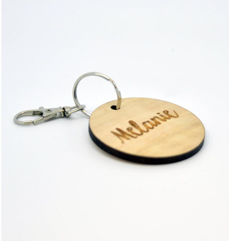 Personalised Laser Cut Bag Tag/ Key Ring for Kids School Bag Etsy