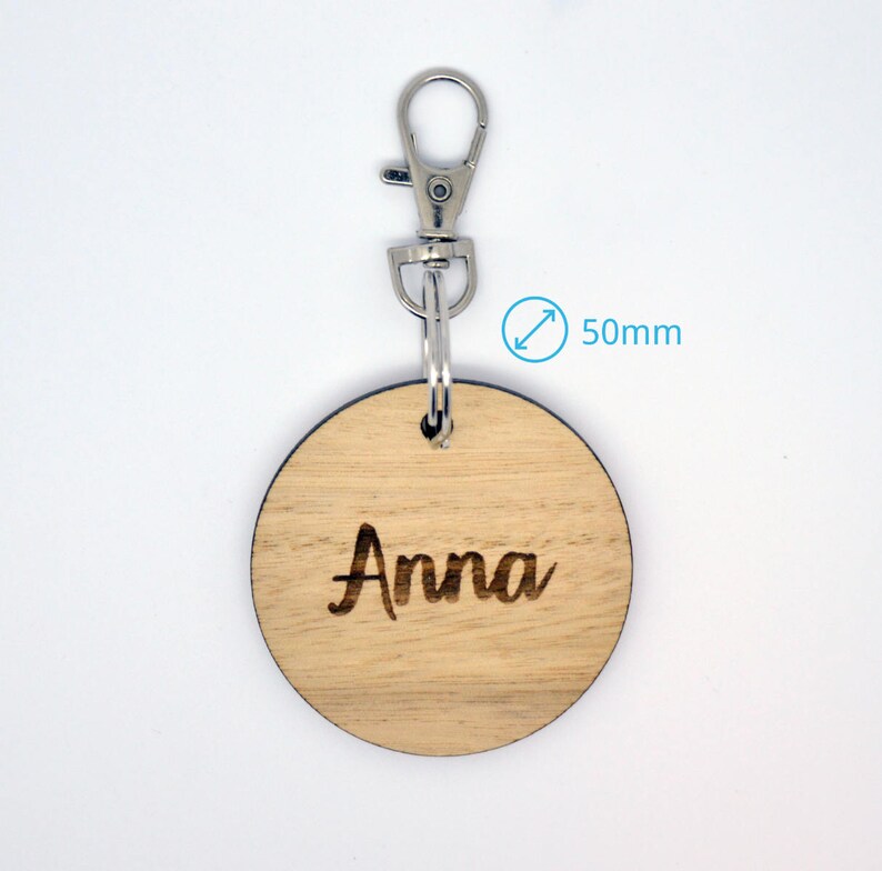 Personalised Laser Cut Bag Tag/ Key Ring for Kids School Bag Etsy