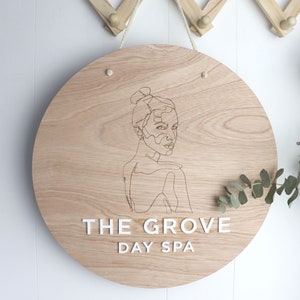 Business Sign with your Logo - Large 3D Logo Sign - Personalised Business Sign - Custom Office Signage - Wooden Business Logo - Outdoor sign