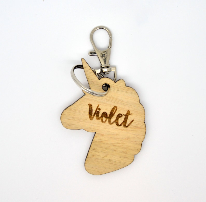 Personalised Laser Cut Bag Tag/ Key Ring for Kids School Bag Etsy