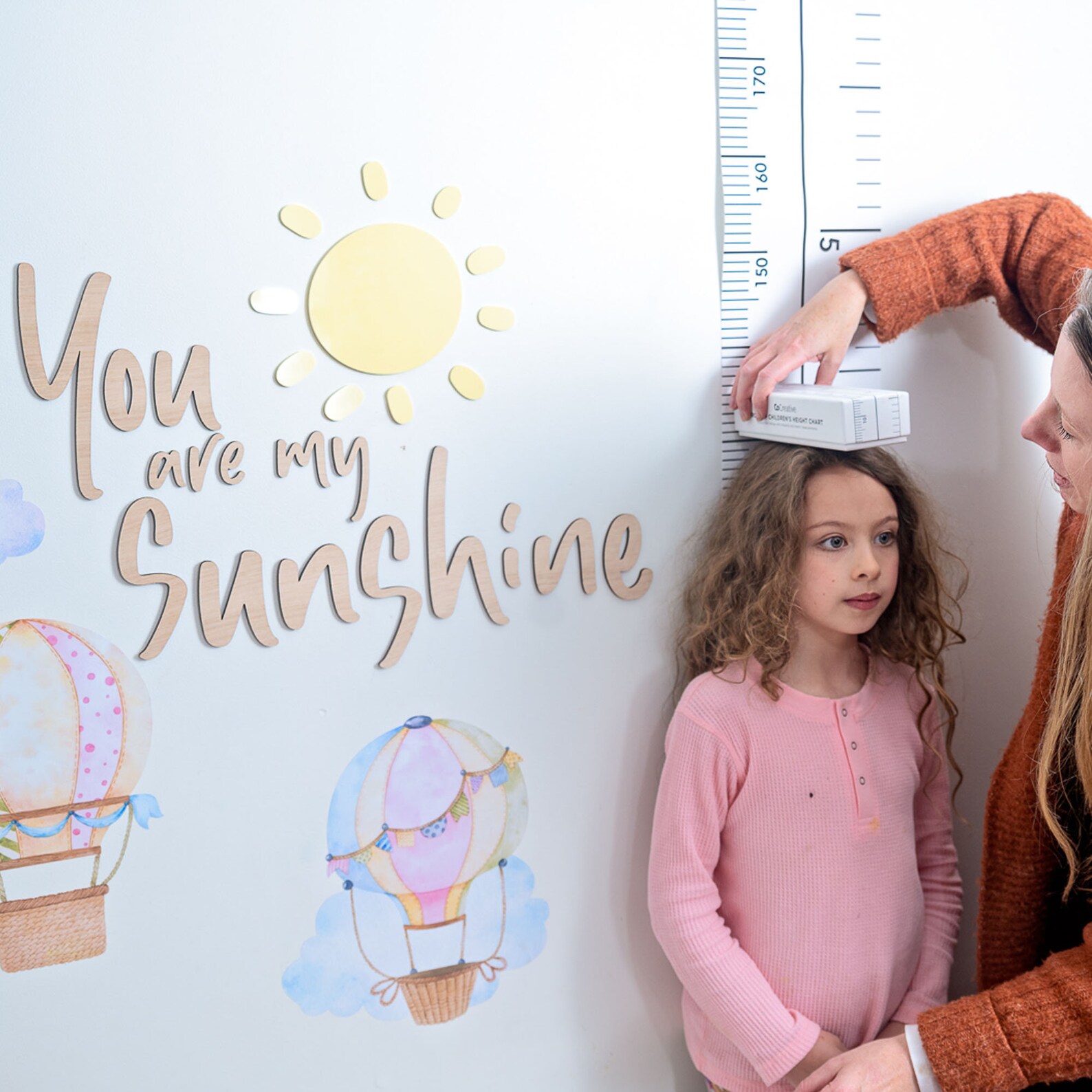 You Are My Sunshine - Wooden Wall Quote Script - Cute Nursery Kids ...