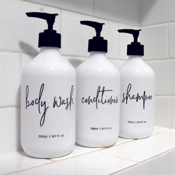 Shampoo bottles design discount