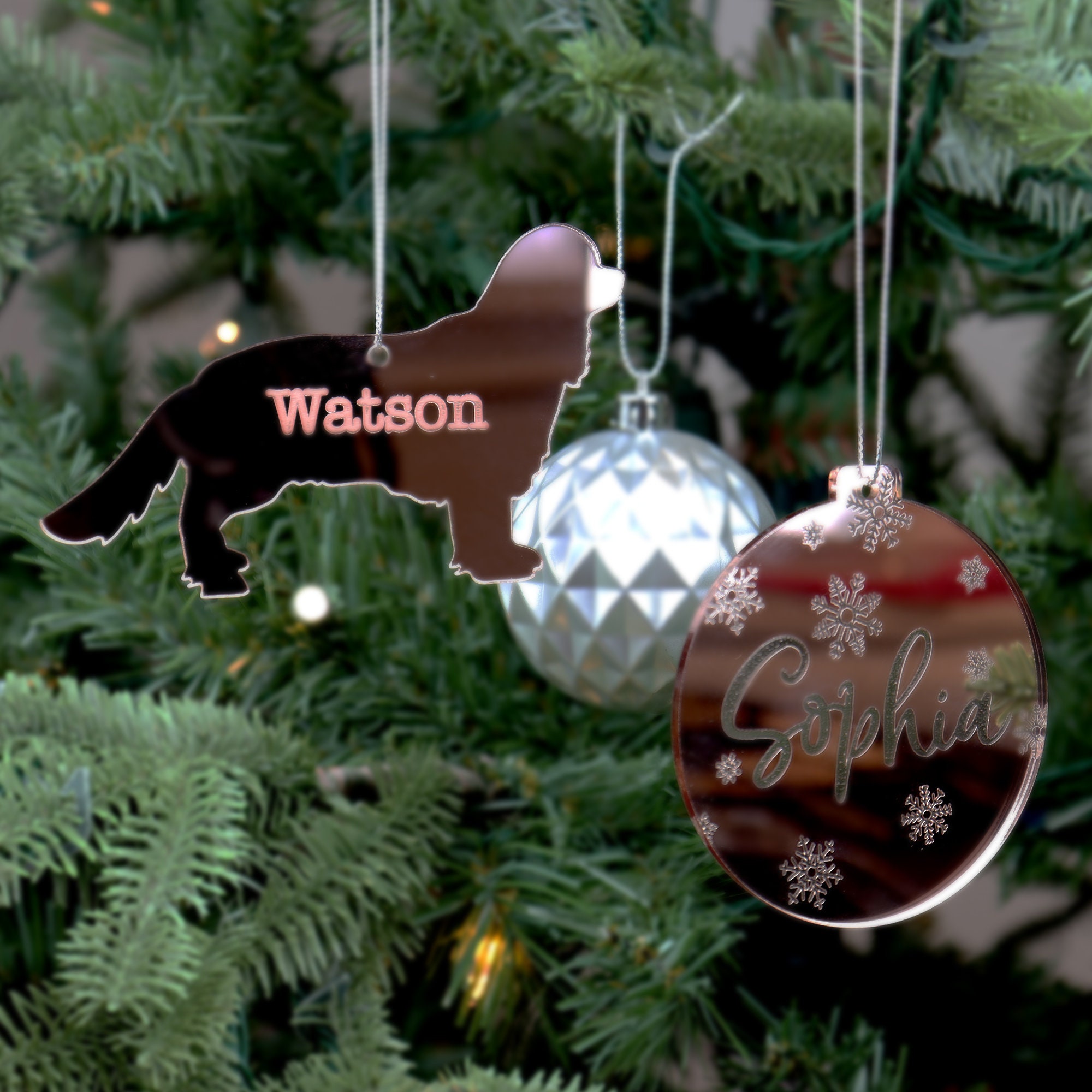 Ornamento personalizzato per l'albero di Natale taglio - Etsy ...