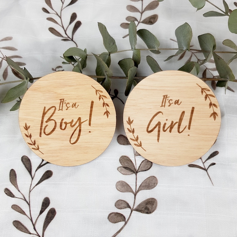 Pregnancy Announcement It/'s a Girl Baby announcement Card Pregnancy Announcement Baby Announcement It/'s a Boy Gender Reveal