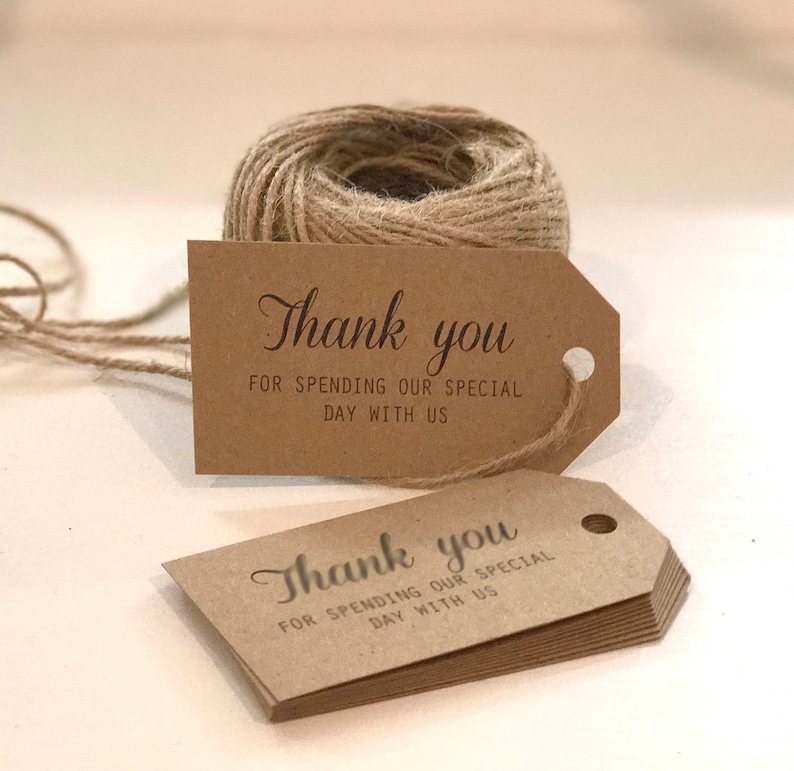 Wedding Favor Tags Printed Gift Tags Personalized Swing Etsy Australia