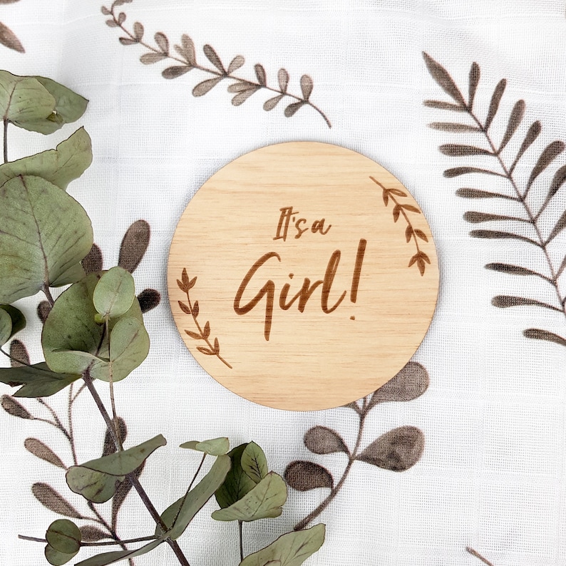 Pregnancy Announcement It/'s a Girl Baby announcement Card Pregnancy Announcement Baby Announcement It/'s a Boy Gender Reveal