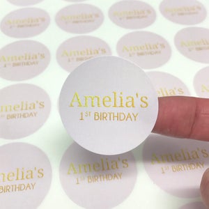 Customised round stickers for favors Personalised wedding stickers, wedding stickers, stickers, candle favors, wreath leaf stickers image 4