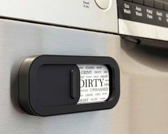 Dirty/Clean Dishwasher Sliding Magnet | Kitchen Organisation & Cleaning Solutions