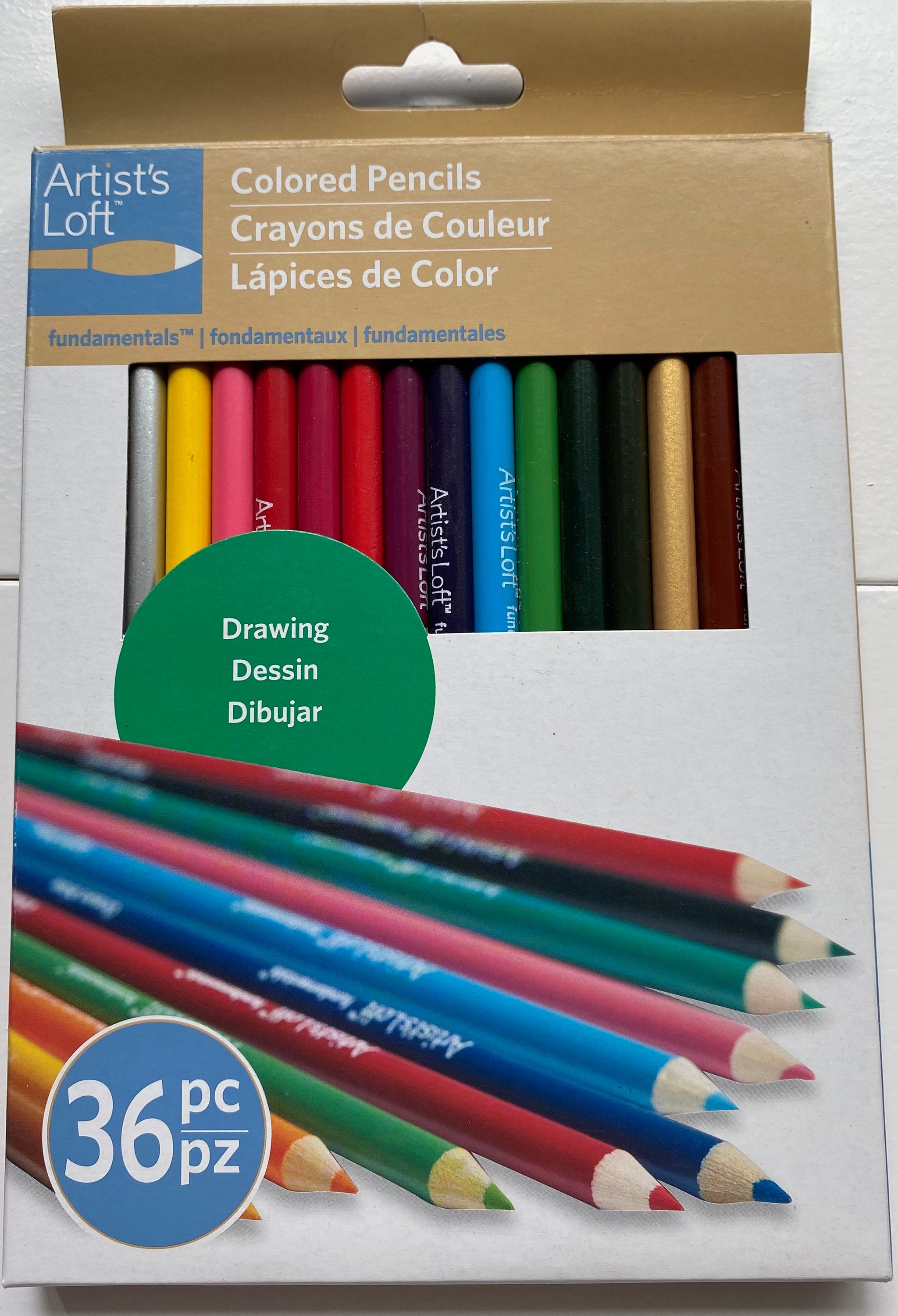 Artist's Loft 36-pcs Professional Colored Pencil Set-high-quality