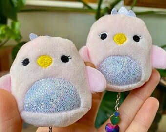 Squishmallow Earrings -Trina the Chick