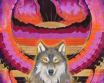 Fine Art Print - "Wolves Return"