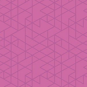Fuchsia Fabric, Geometric Fabric, Rosewood, Fuchsia tone on tone, Solid Cotton Fabric, by Meags and Me, by Clothworks, Y2818-77