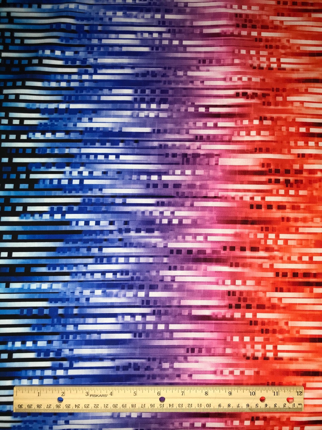 Science Ombre Fabric, Crack the Code, Coding Fabric, School Fabric ...