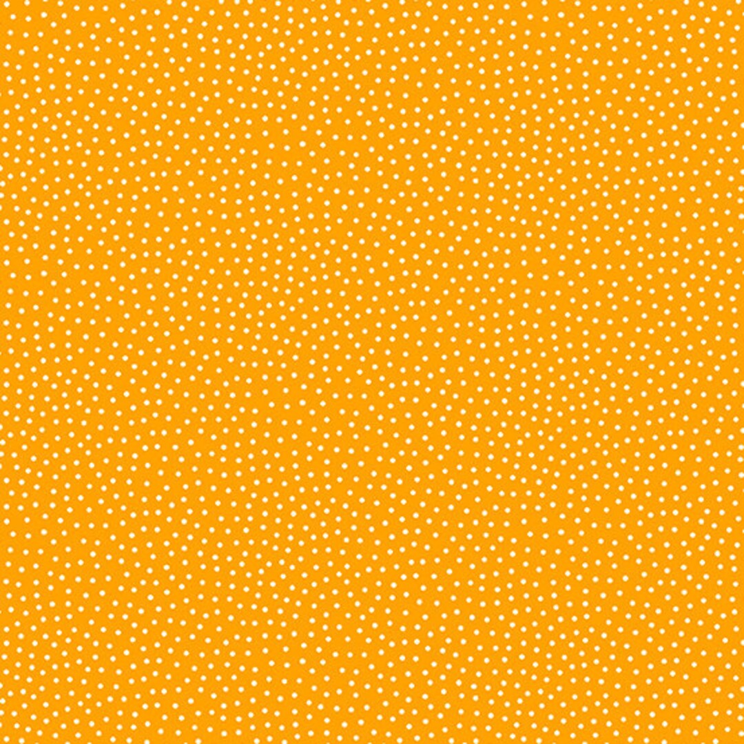 Halloween Fabric Polkadot Fabric Witchypoo Fabric Orange -  Israel