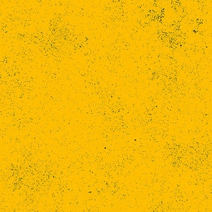 Oranje stof, gespikkelde stof, Spectrastic 2, Bicycle, van Guicy Guice, voor Andover Fabrics, 9248-Y2