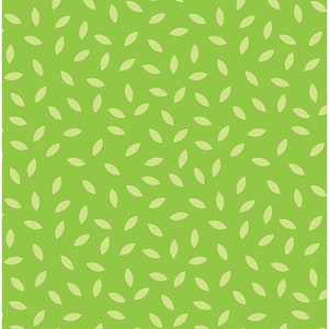 Leaf Fabric, Green Fabric, Happy Camper, Little Leaf Green, Nature Fabric, Camping Fabric, Nursery Fabric, by Benartex, 12841-44