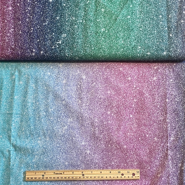 Ombre Opal Fabric, Sky Fabric, Star Fabric, Celestial Fabric, Glitz and Glam, Prism Fabric, Hoffman California Fabrics, S4830-132