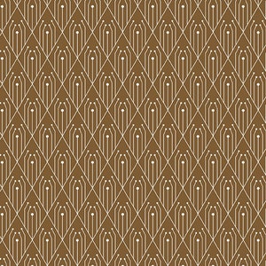 Deco Print Fabric, Geometric Fabric, Cinnamon Diamonds, Century Prints Deco, Two Tone Fabric, Giucy Guice, by Andover, CS31-Cinnamon
