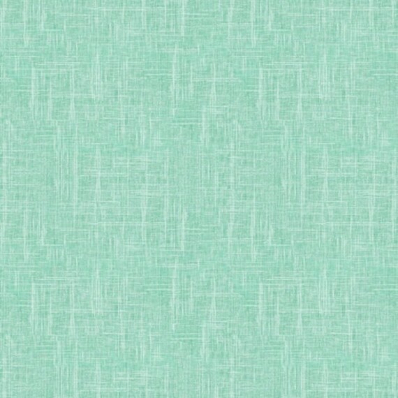 Mint Fabric Solid Cotton Fabric Mint Green Linen Texture Etsy