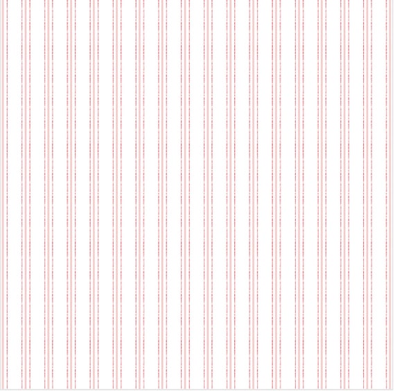 Striped Fabric Pink and Red Fabric Ladybug Mania White - Etsy