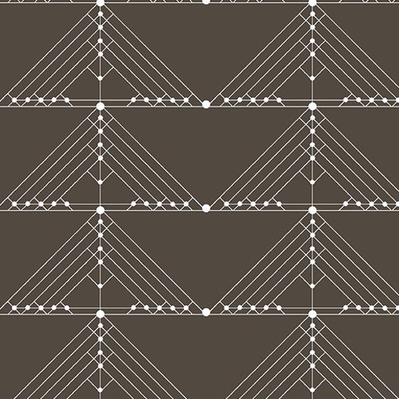 Century Prints Deco Geese Earth - Giucy Giuce - PER QUARTER METRE Century Prints Deco Geese Earth - Giucy Giuce - PER QUARTER METRE