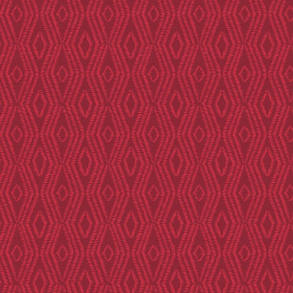 Geometric Fabric, Red Fabric, Diamond Fabric, Just More Red, Nuncia, AGF, by Art Gallery Fabrics, NUC-11983