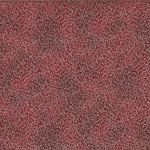 Christmas Fabric, Silver Fabric, Swirl Fabric, Metallic Fabric, Holiday Blenders, Garnet Fabric, by Hoffman California Fabrics, P7618-231S