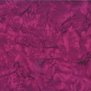 Purple Batik, Batik Fabric, Bali Batiks, Cabernet, Hand Dyed Batik, Mottled Batik Fabric, Watercolor Batik, by Hoffman California, 1895-104