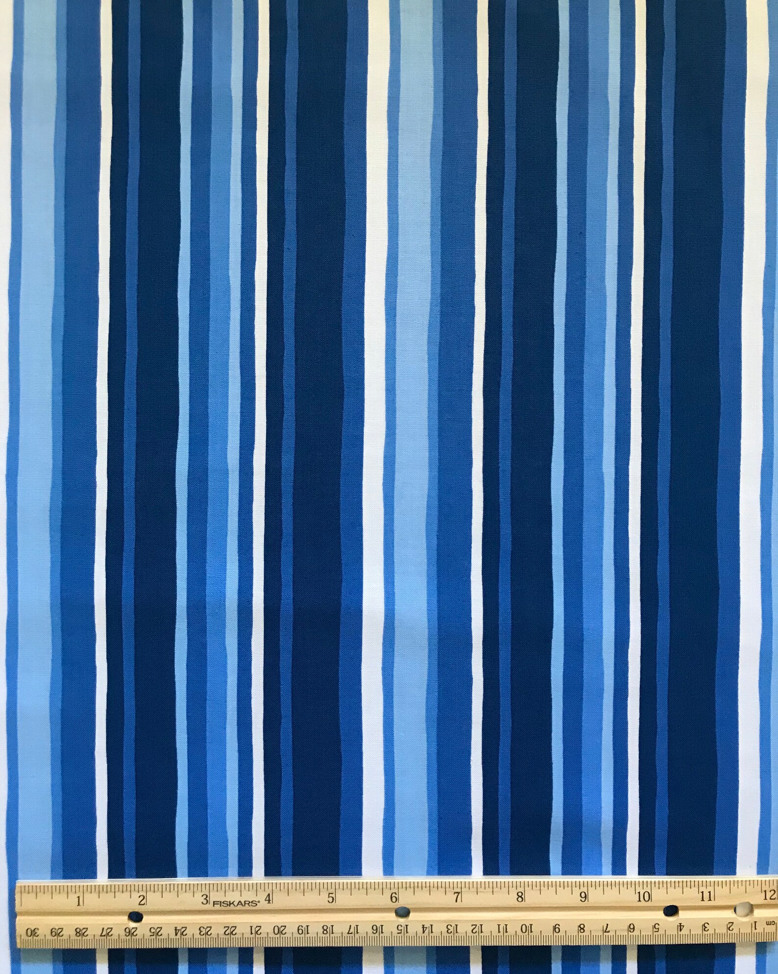 Christmas Fabric Striped Fabric Winter Fabric Things Are Etsy